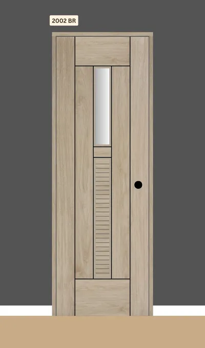 Glass w/ Louver Design — 2002