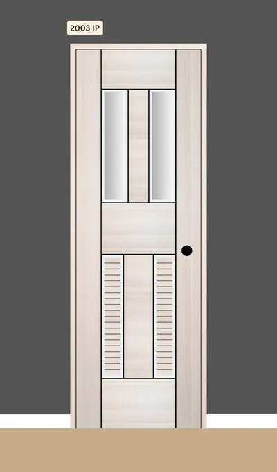 Glass w/ Louver Design — 2003