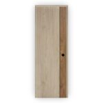 WPC Door - Modern Bedroom Door with Strip Design 1002