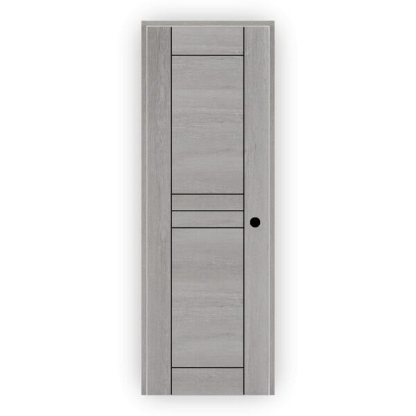 PVC Ultra Door - Modern Bedroom Door with Strip Design 2020