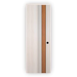 WPC Door - Modern Bedroom Door with Strip Design 2024