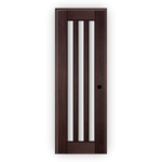 PVC Ultra Door with Glass - Modern Bathroom Door Design 3110