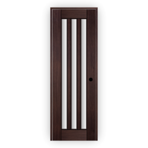 PVC Ultra Door with Glass - Modern Bathroom Door Design 3110